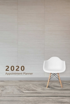 Paperback 2020 Appointment Planner: Hourly agenda. Monthly and Weekly planner. Week on 2 pages. Square layout. Schedule, arrange, plan events. Monday star Book