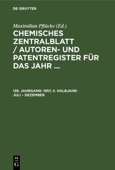 Hardcover 1957, II. Halbjahr: Juli - Dezember [German] Book