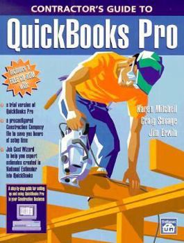 Paperback Contractor's Guide to QuickBooks Pro 1996 Book