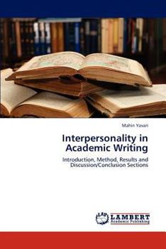 Paperback Interpersonality in Academic Writing Book
