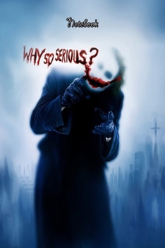 The Jocker Design 68  Notebook Comics For Jocker Fans and Lovers: Lined Notebook / Journal Gift, 120 Pages, 6x9, Soft Cover, Matte Finish