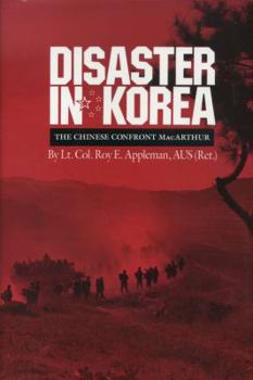 Hardcover Disaster in Korea: The Chinese Confront MacArthur Book