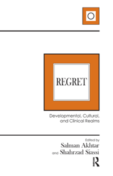 Hardcover Regret: Developmental, Cultural, and Clinical Realms Book