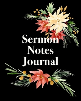 Sermon Notes Journal: An Inspirational Worship Notebook