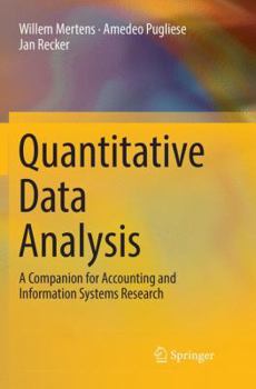 Paperback Quantitative Data Analysis: A Companion for Accounting and Information Systems Research Book