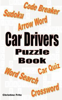 Paperback Car Drivers Puzzle Book: Car Driving Puzzle & Quiz Book