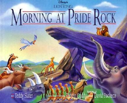 Hardcover Disney's the Lion King: Morning at Pride Rock Book