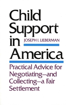 Paperback Child Support in America: Practical Advice on Negotiating and Collecting a Fair Settlement Book