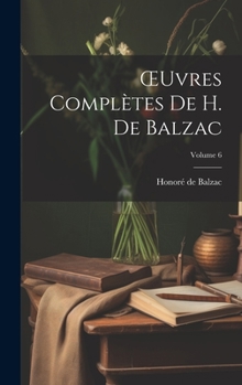 Oeuvres Completes; Tome 6