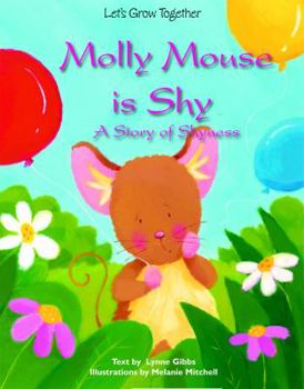 Library Binding Molly Mouse Is Shy Book