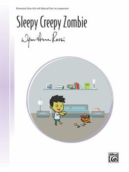 Paperback Sleepy Creepy Zombie: Sheet Book