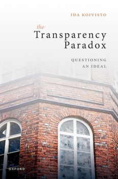 Hardcover The Transparency Paradox Book