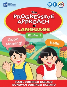 Paperback The Progressive Approach to Language: Kinder 1 Book
