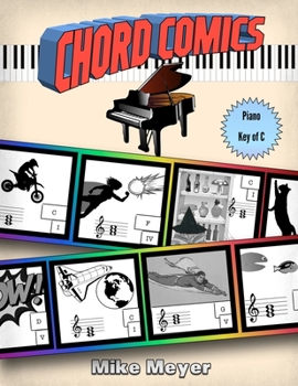 Paperback Chord Comics: C Major-Piano Book