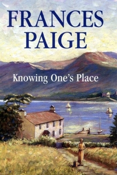 Hardcover Knowing One's Place [Large Print] Book