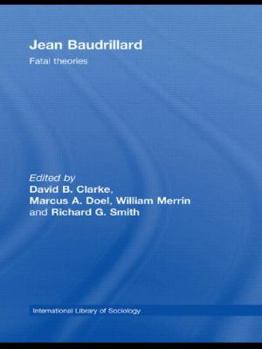 Hardcover Jean Baudrillard: Fatal Theories Book