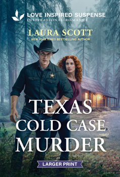 Mass Market Paperback Texas Cold Case Murder [Large Print] Book