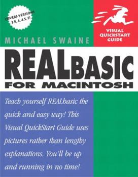 Paperback REALbasic for Macintosh: Visual QuickStart Guide Book