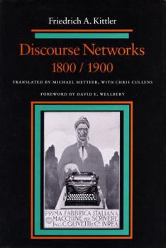 Hardcover Discourse Networks 1800/1900 Book