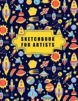 Paperback Sketchbook for Artists: Blank Pages, Sketch, Draw and Paint Book