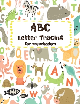 Paperback ABC Letter Tracing for Preschoolers: Trace Letters for kids ages 3-5, Missing Word for Kids Book