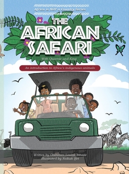 Hardcover The African Safari: An Introduction to Africa's indigenous animals [Large Print] Book