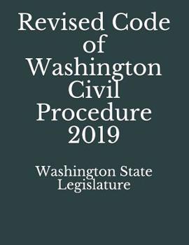 Paperback Revised Code of Washington Civil Procedure 2019 Book