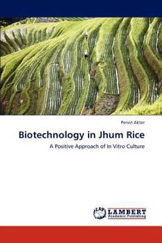 Paperback Biotechnology in Jhum Rice Book