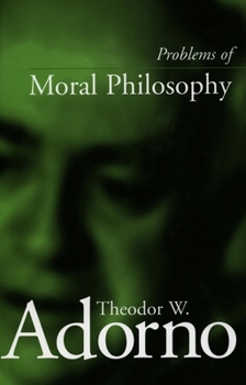 Paperback Problems of Moral Philosophy Book