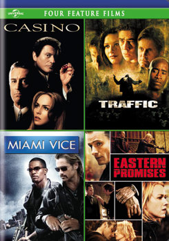 Casino / Traffic / Miami Vice / Eastern Promises Four Feature Films