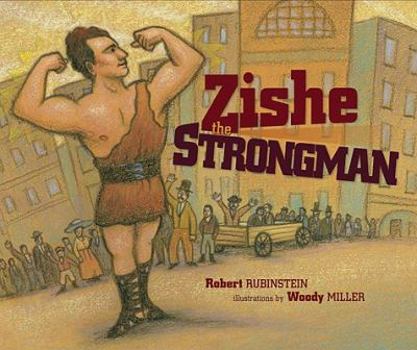 Library Binding Zishe the Strongman Book