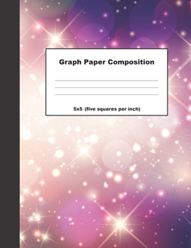 Paperback Graph Paper Composition Book: Grid Paper Notebook, Quad Ruled, 100 Sheets (Large, 8.5 x 11) Book