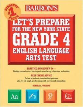 Paperback Let's Prepare for the New York State Grade 4 English Language Arts Test Book