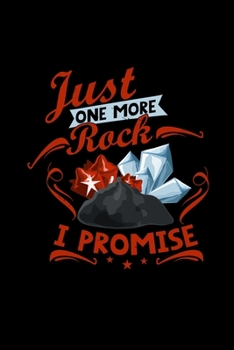 Just one more rock I promise: 6x9 Minerals | blank with numbers paper | notebook | notes