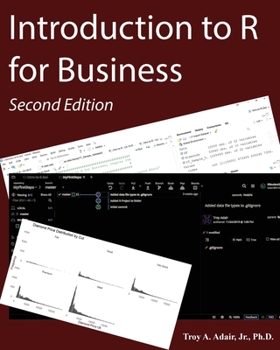 Paperback Introduction to R for Business Book