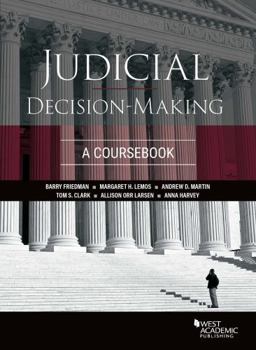 Paperback Judicial Decision-Making: A Coursebook Book