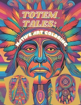 Paperback Totem Tales: Native Art Coloring Book