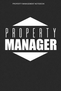 Property Management: 100 Pages | Lined Interior | Caretaking Janitor Manager