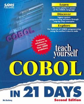 Paperback Teach Yourself COBOL in 21 Days Book