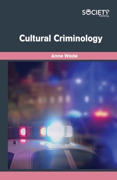 Hardcover Cultural Criminology Book