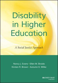 Hardcover Disability in Higher Education: A Social Justice Approach Book