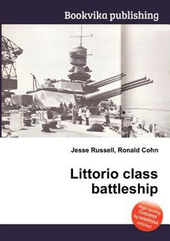 Paperback Littorio Class Battleship Book