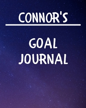 Paperback Connor's Goal Journal: 2020 New Year Planner Goal Journal Gift for Connor / Notebook / Diary / Unique Greeting Card Alternative Book