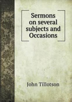 Paperback Sermons on several subjects and Occasions Book