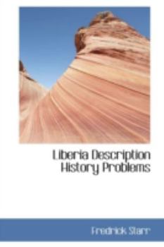 Paperback Liberia Description History Problems Book