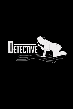 Detective: 6x9 DETECTIVE | dotgrid | dot grid paper | notebook | notes