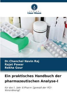 Paperback Ein praktisches Handbuch der pharmazeutischen Analyse-I [German] Book