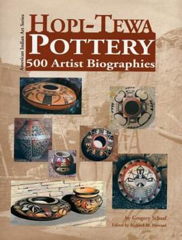 Hardcover Hopi-Tewa Pottery: 500 Artist Biographies Book