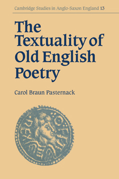 Paperback The Textuality of Old English Poetry Book
