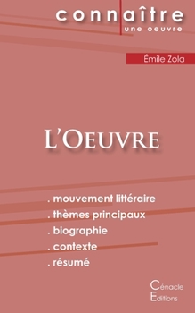 Paperback Fiche de lecture L'Oeuvre de Émile Zola (Analyse littéraire de référence et résumé complet) [French] Book